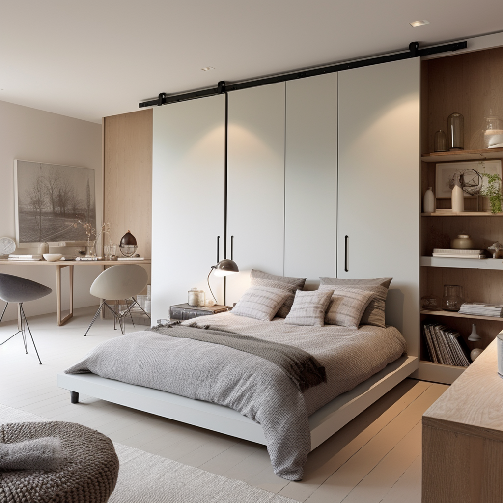 Sliding Modern Small Bedroom Cupboard Designs
