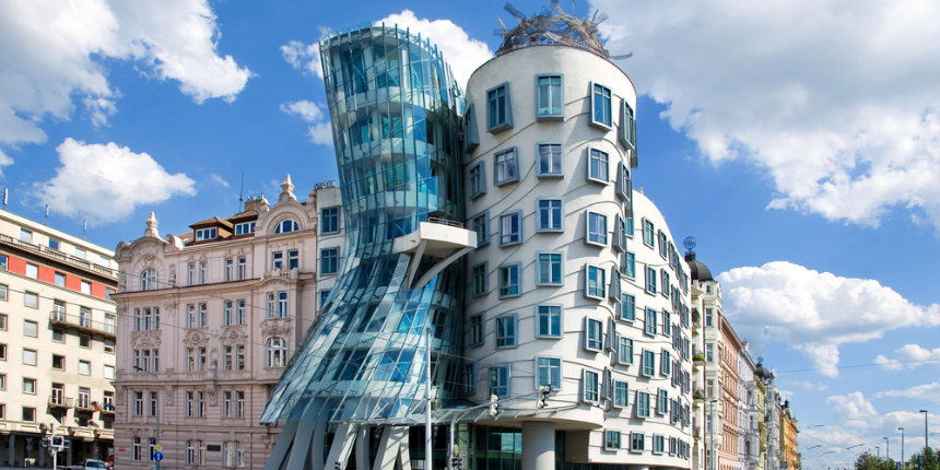 Frank Gehry Dancing House, Prague, Czech Republic 