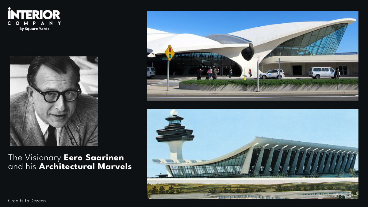 Eero Saarinen's Futuristic Designs and Architecture: A Look at the Architect's Innovative Creations