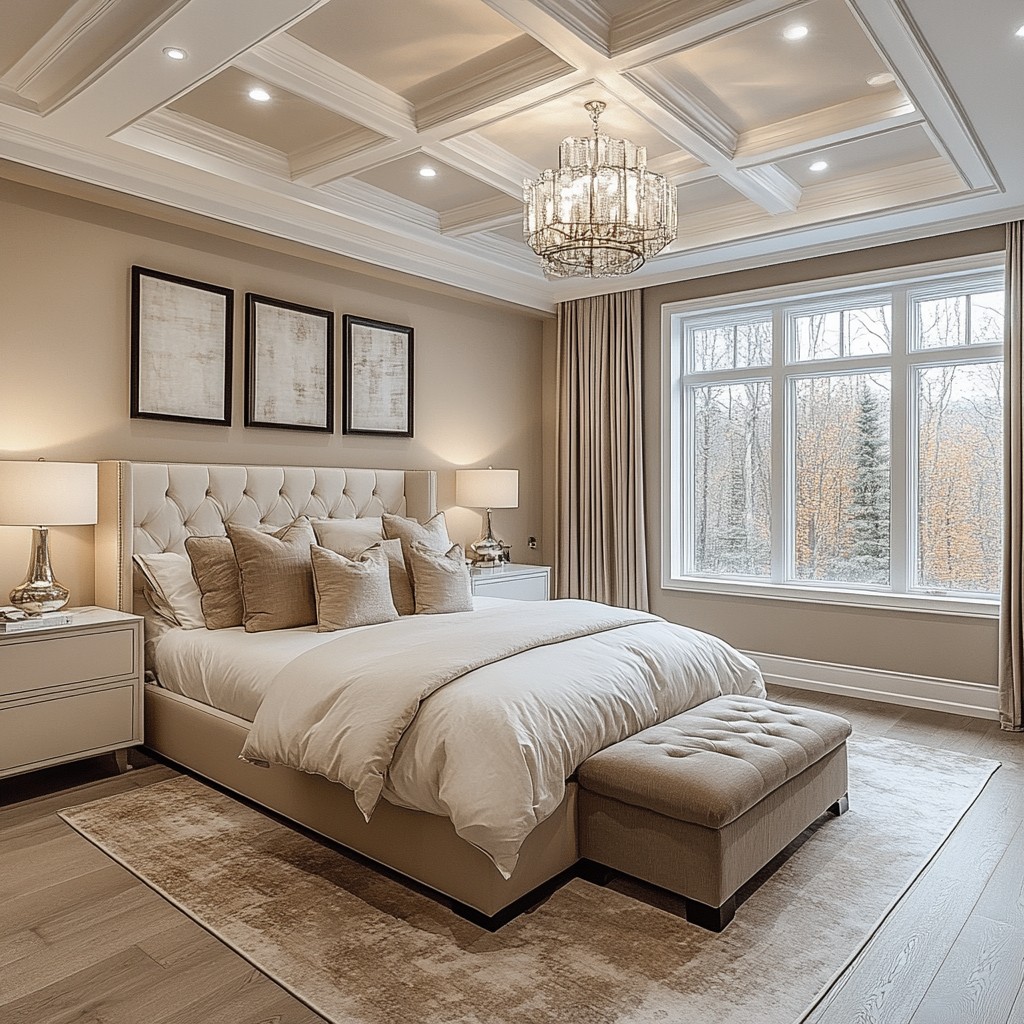 Ecru and Soft Pearl: Color Combo for Bedroom