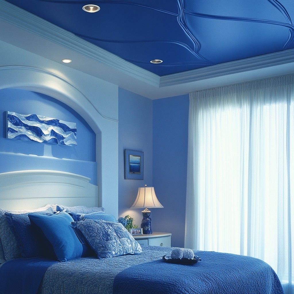 Ocean Blues: Paint Colour for Bedroom Walls