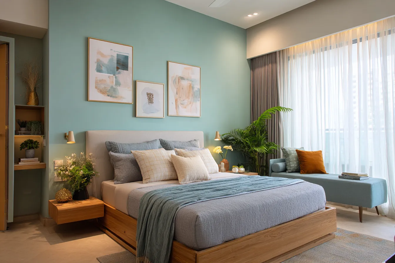 Popular Bedroom Wall Colour Combination Themes