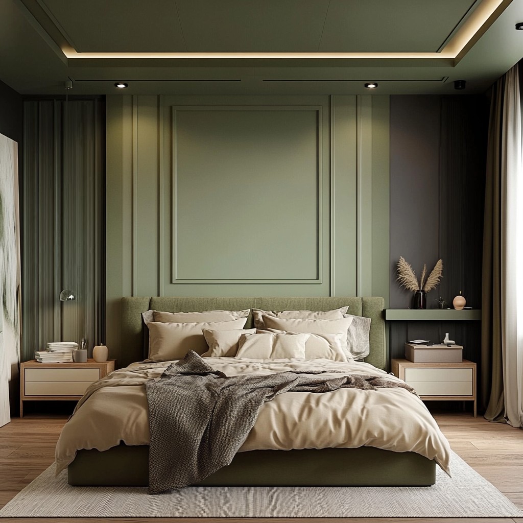 Sage Green Spectrum: Paint Colour for Bedroom Walls