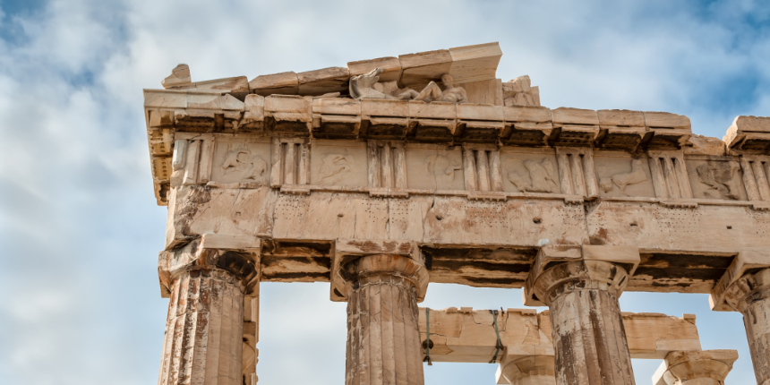 Doric Columns and Friezes