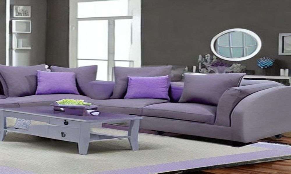 Lavender and Grey Combination