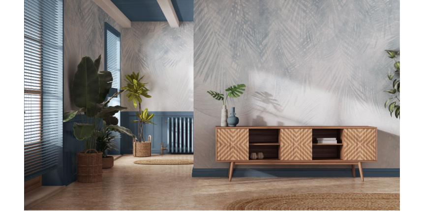 Eccentric Wallpaper Furniture Styles