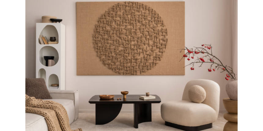 Elevate your Living Room Design with Wallpaper Art 