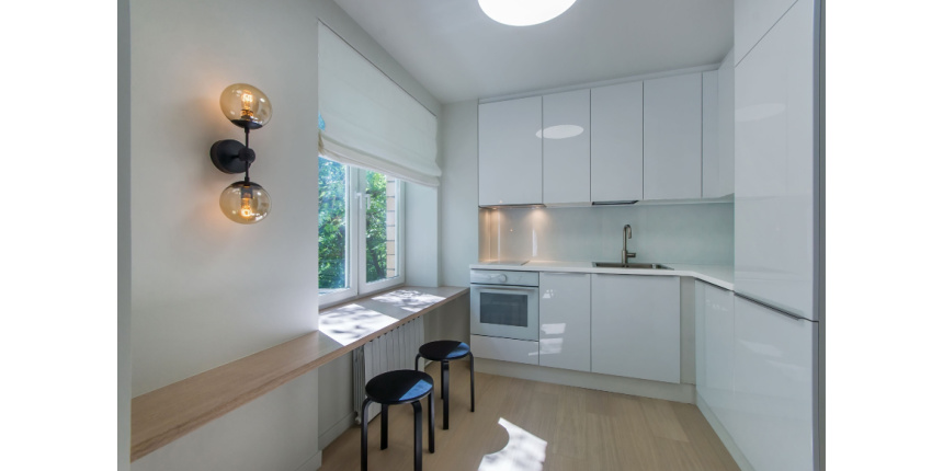Small Kitchen Bright Room - Small Modular Kitchen Design Tips