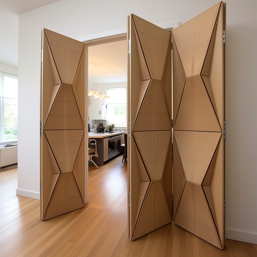 Collapsible Simple Pooja Room Door Designs