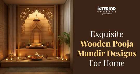 12+ Exquisite Wooden Pooja Mandir Designs for Your Home: Embrace Divine Ambiance