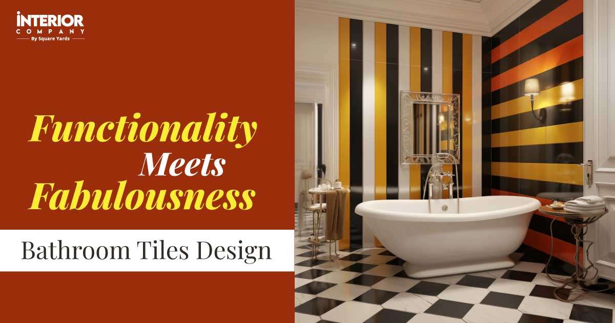 Functionality Meets Fabulousness Bathroom Tiles Design