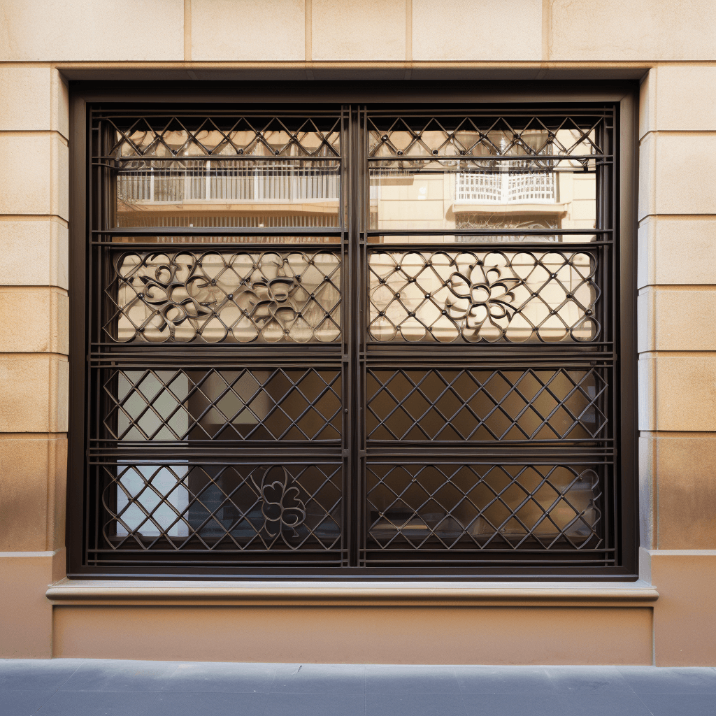 Architectural Harmony with Wall Mounted Metal Grills