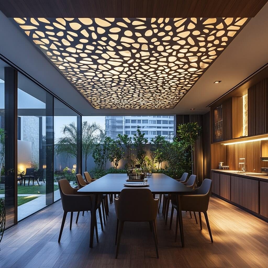 Ceilings That Filter Light Softly