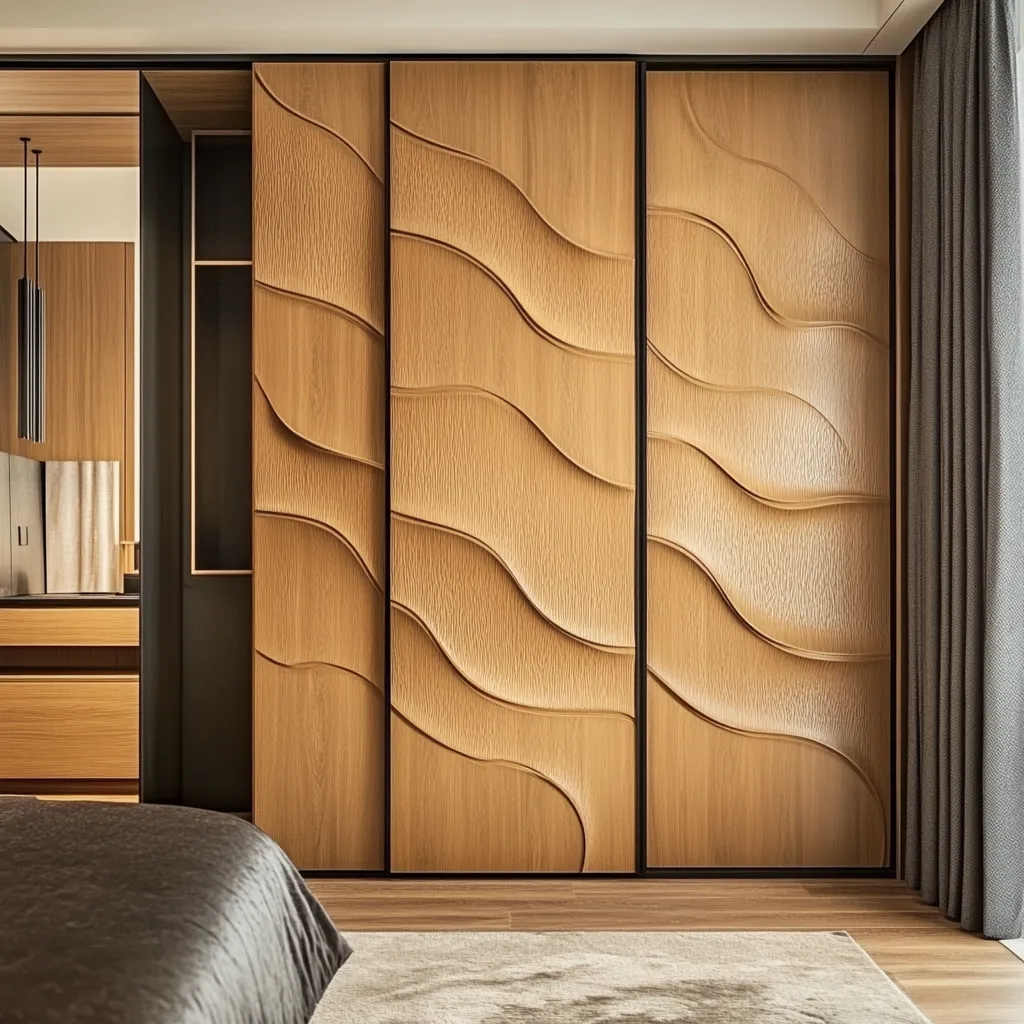 CNC Laser Cutting Design for Wardrobe Doors