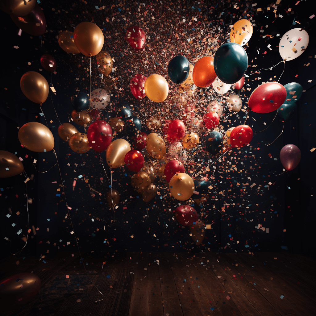 Confetti Filled Balloons