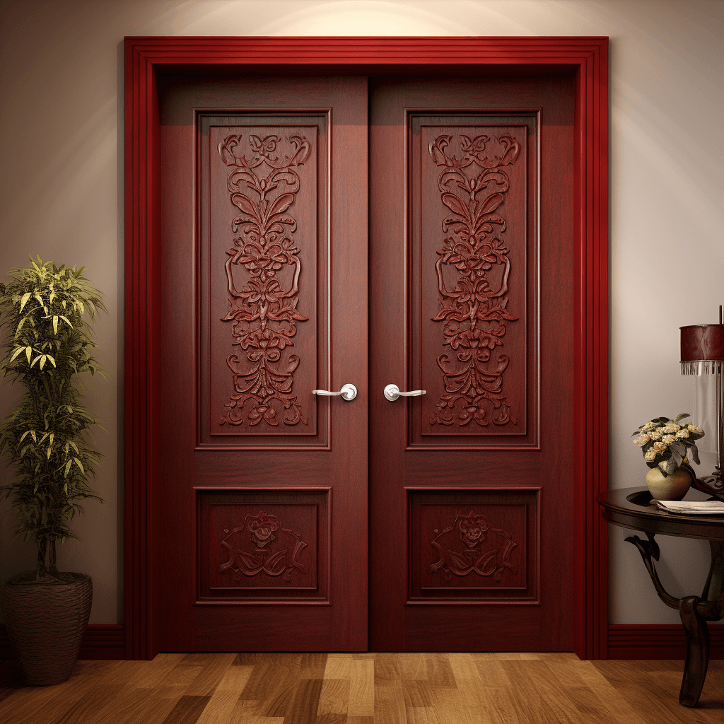 Double Door Bedroom Door Design