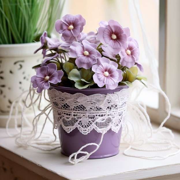 Embrace Decoration with Plastic- Flower Pot Decoration Ideas