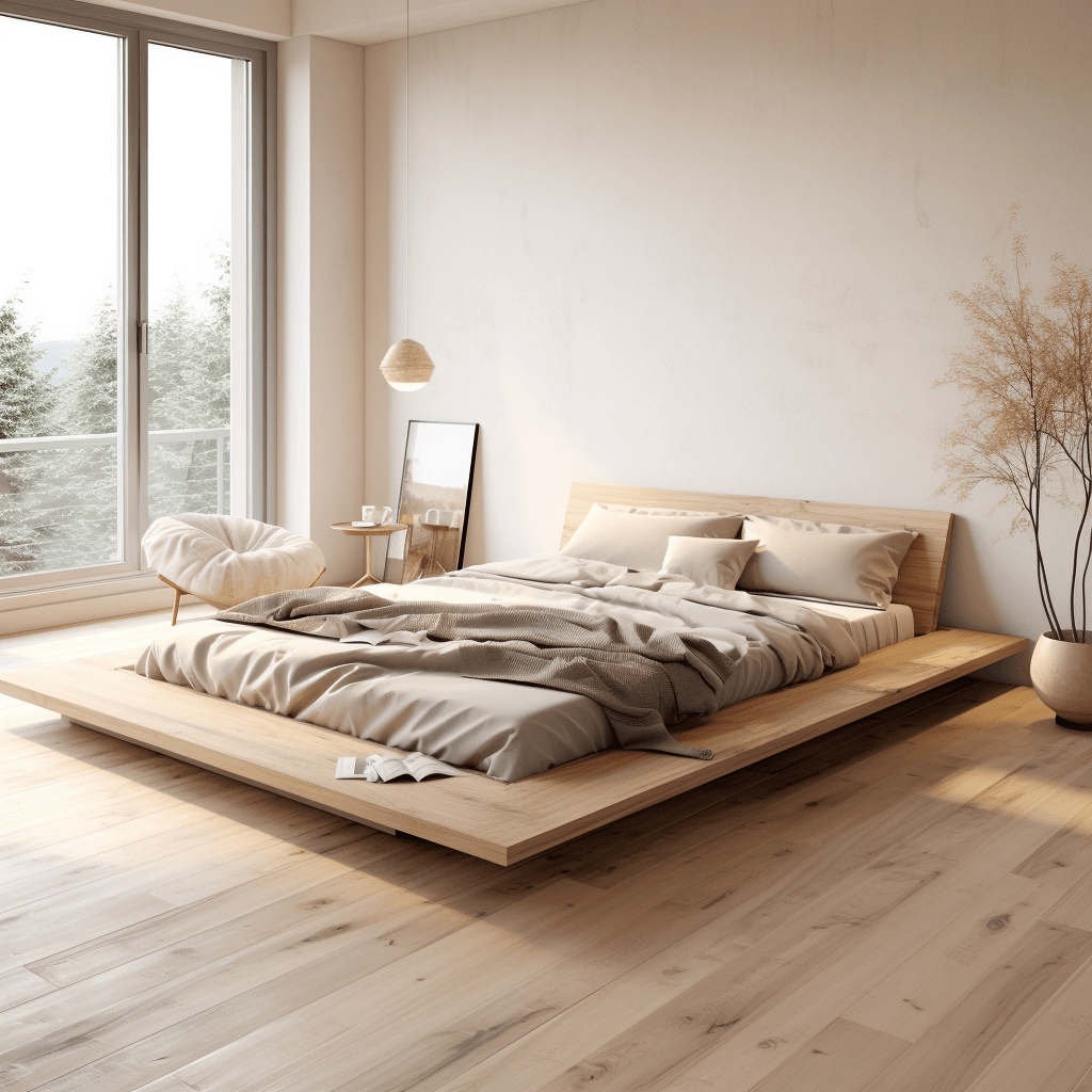 Simple Floor Bed Design