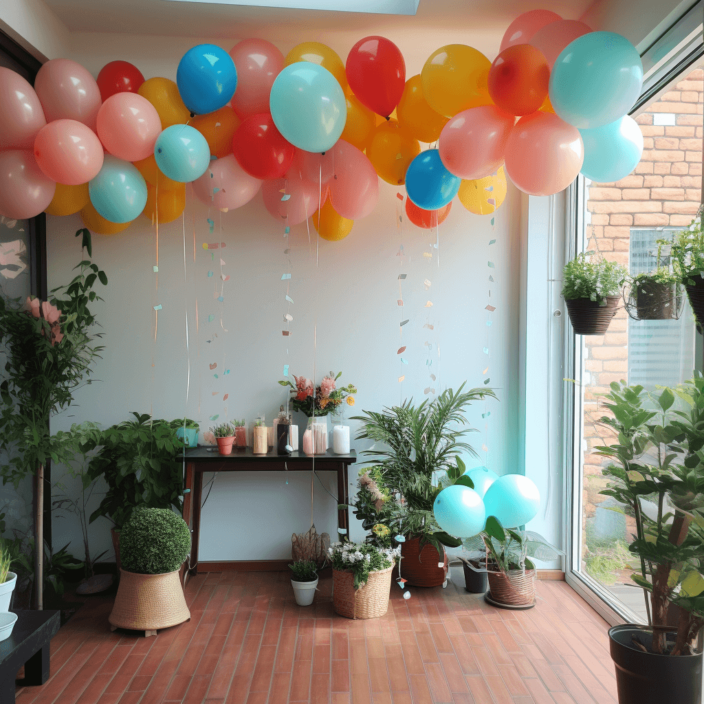 Helium Filled Balloons