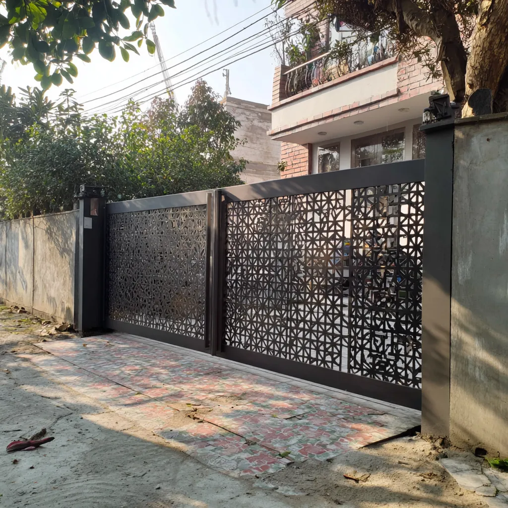 Iron CNC Jali Design