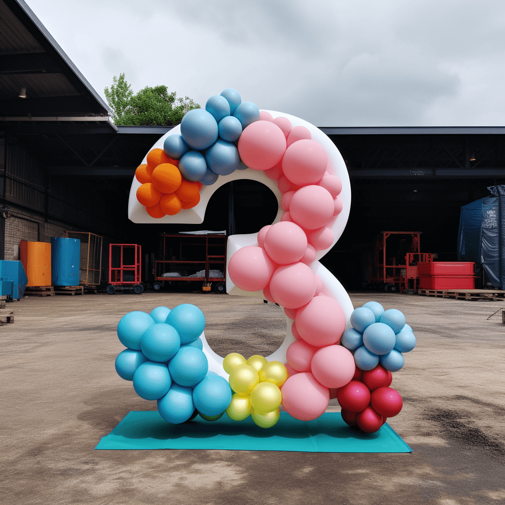 Letter and Number Balloons