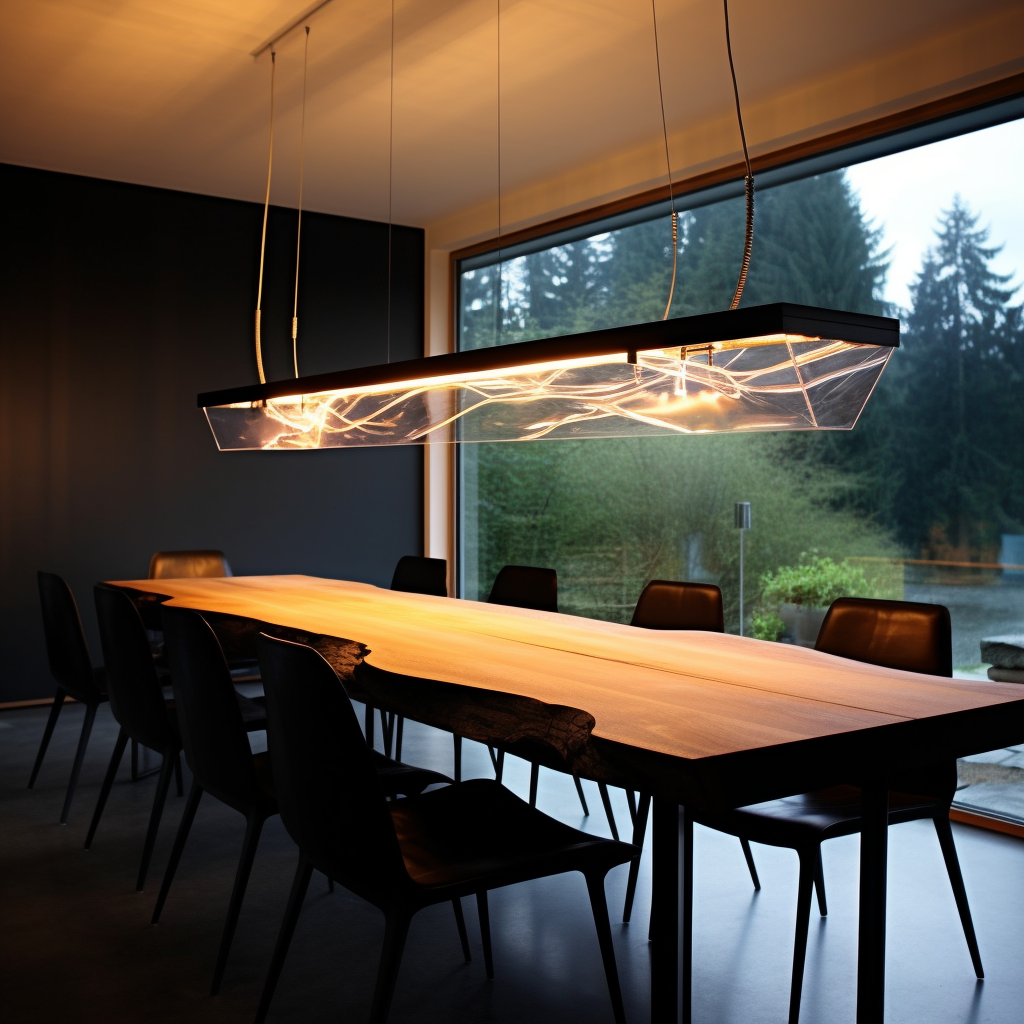 Linear Suspension Lights Perfect for Your Dining Table