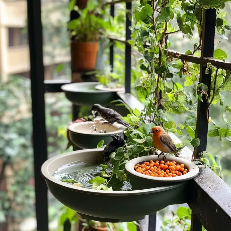 Bird Feeders and Water Bowls