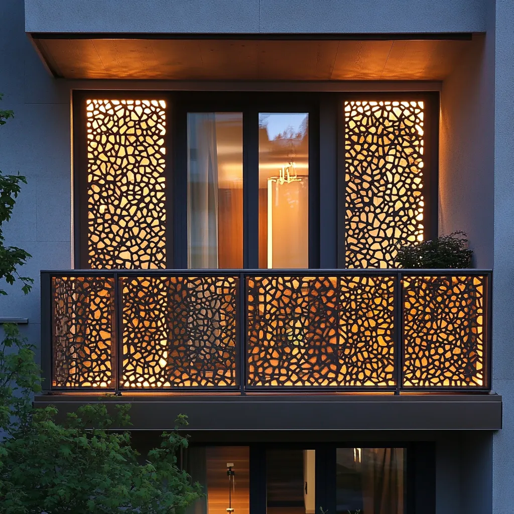 Modern CNC Design for Balcony