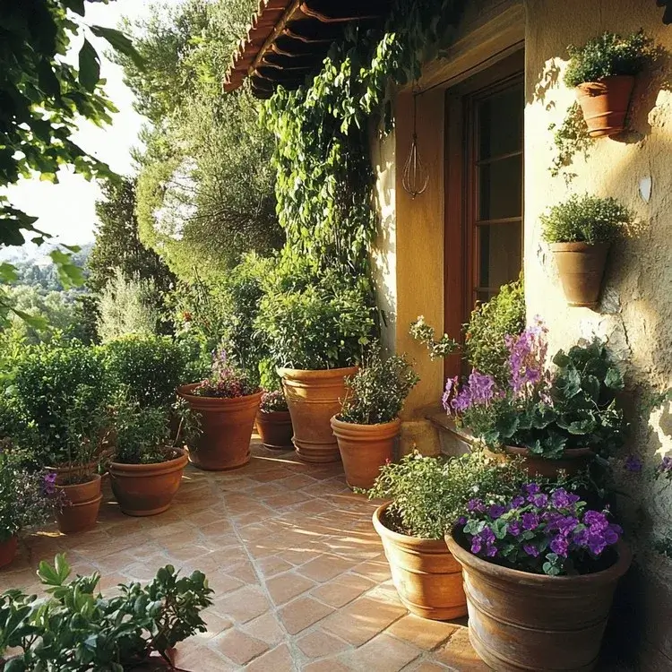 Multi-sized Potted Plants