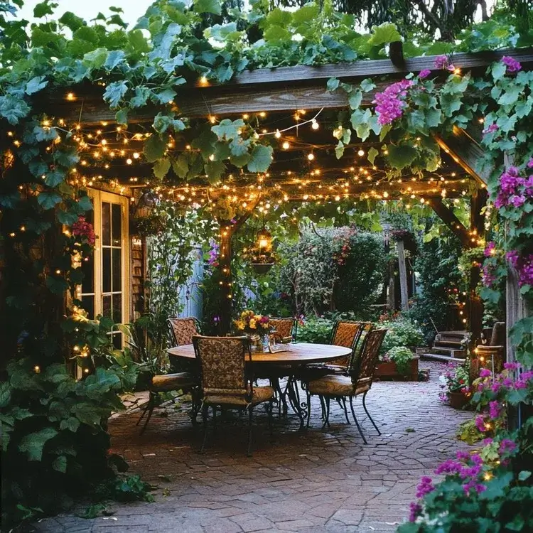 Pergola With Vines