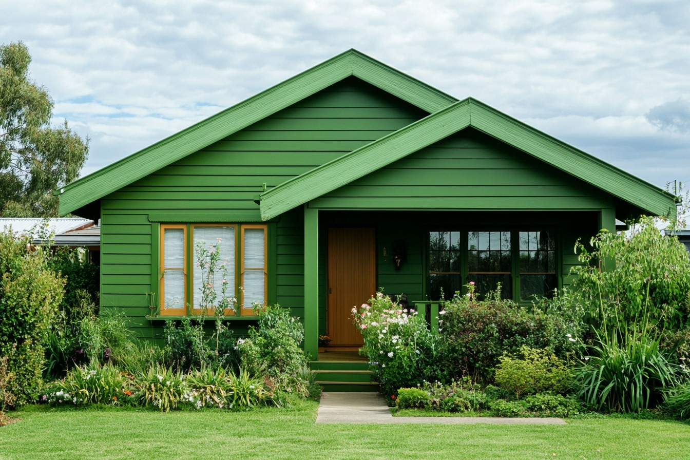 Simple Home Front Colour: Valley Green