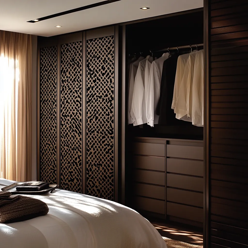 Steel CNC Design for Wardrobe Doors