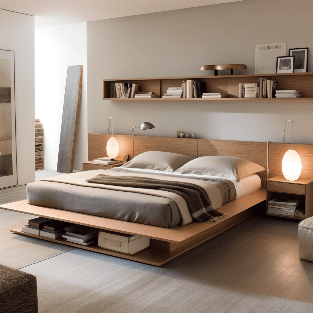 Storage Beds- Simple Bed Design With Box