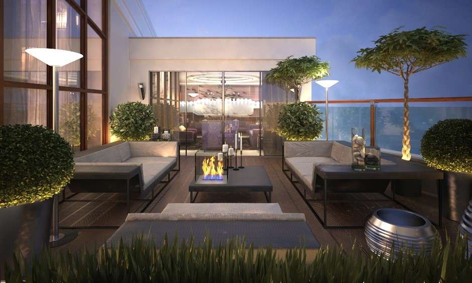 stylish-furniture--terrace-garden-design-idea