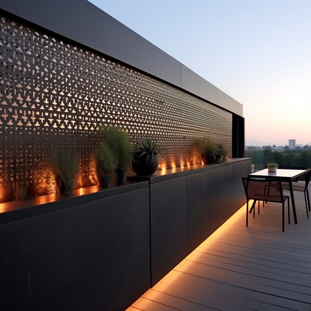 The Perforated Parapet Wall Designs- Artistic Elegance