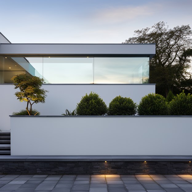 The Solid Parapet Wall Designs- Contemporary and Sleek