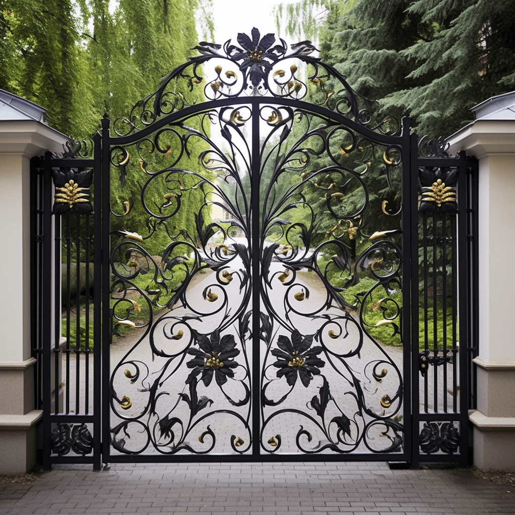 20 Captivating Iron Door Design Ideas For Modern Home