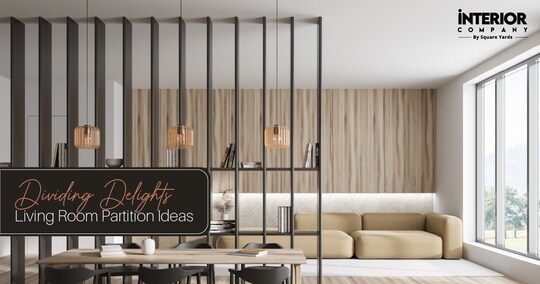 18 Modern Living Room Partition Ideas to Amp Up Your Open Concept Home