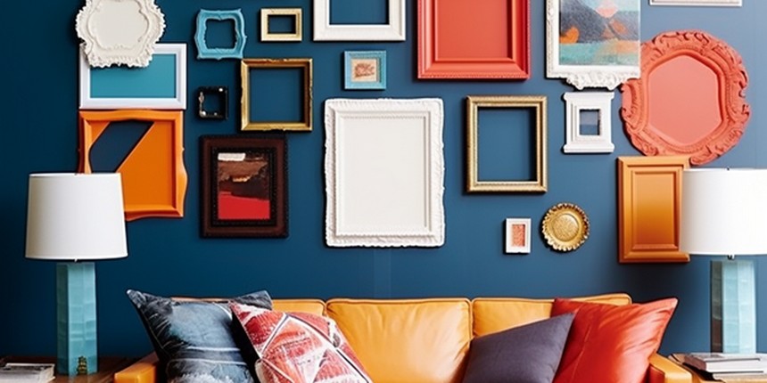 Framefilled Accent Wall Best Out Of Waste ideas