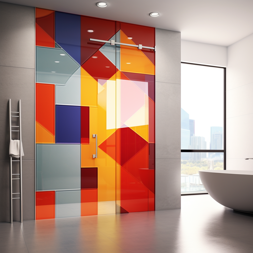 Aluminium Door Designs for Bathroom
