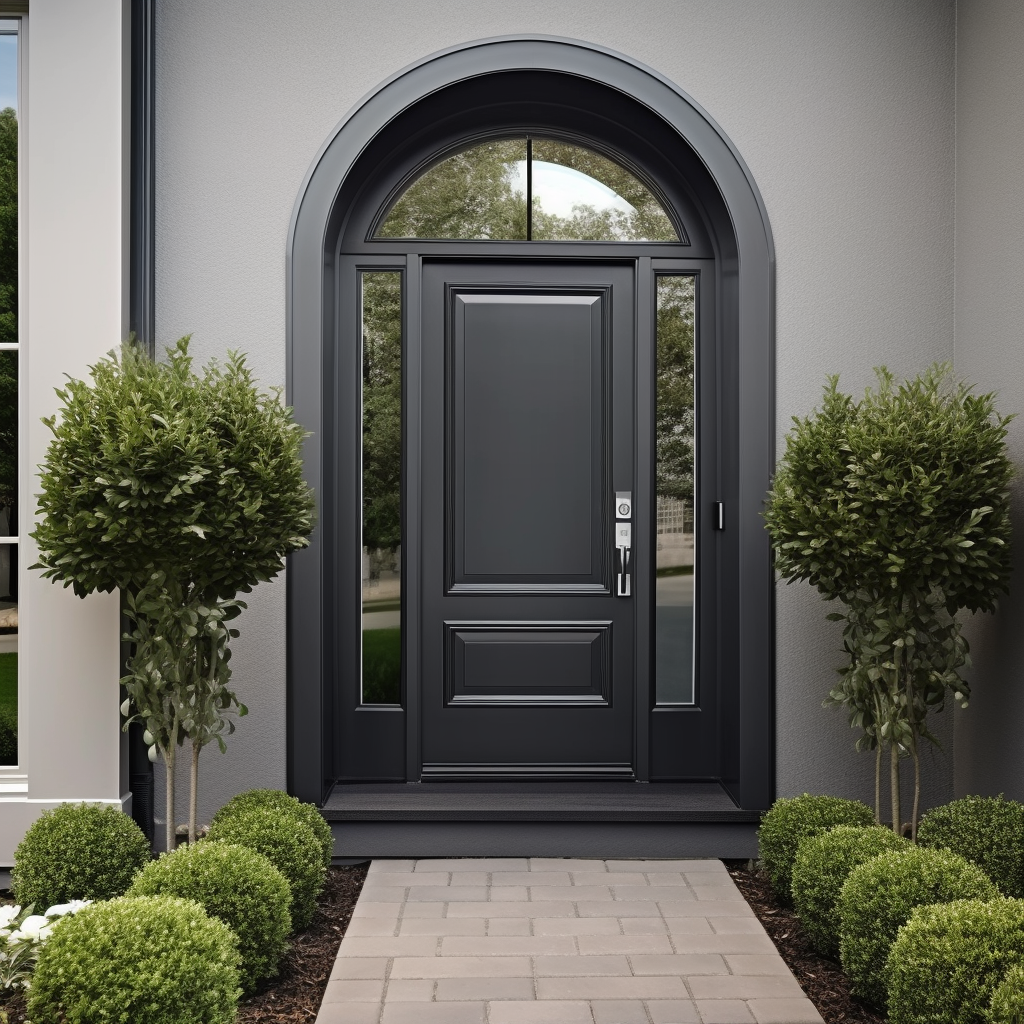 Arched Elegance Modern - Aluminium Door Design