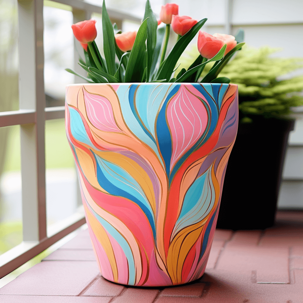 Art Attack Flower Pot Painting Ideas