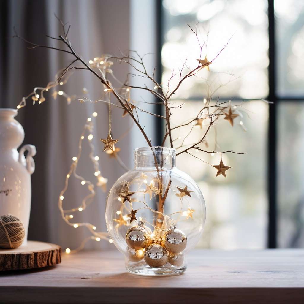 Bare and Beautiful Christmas Tree Decoration Style