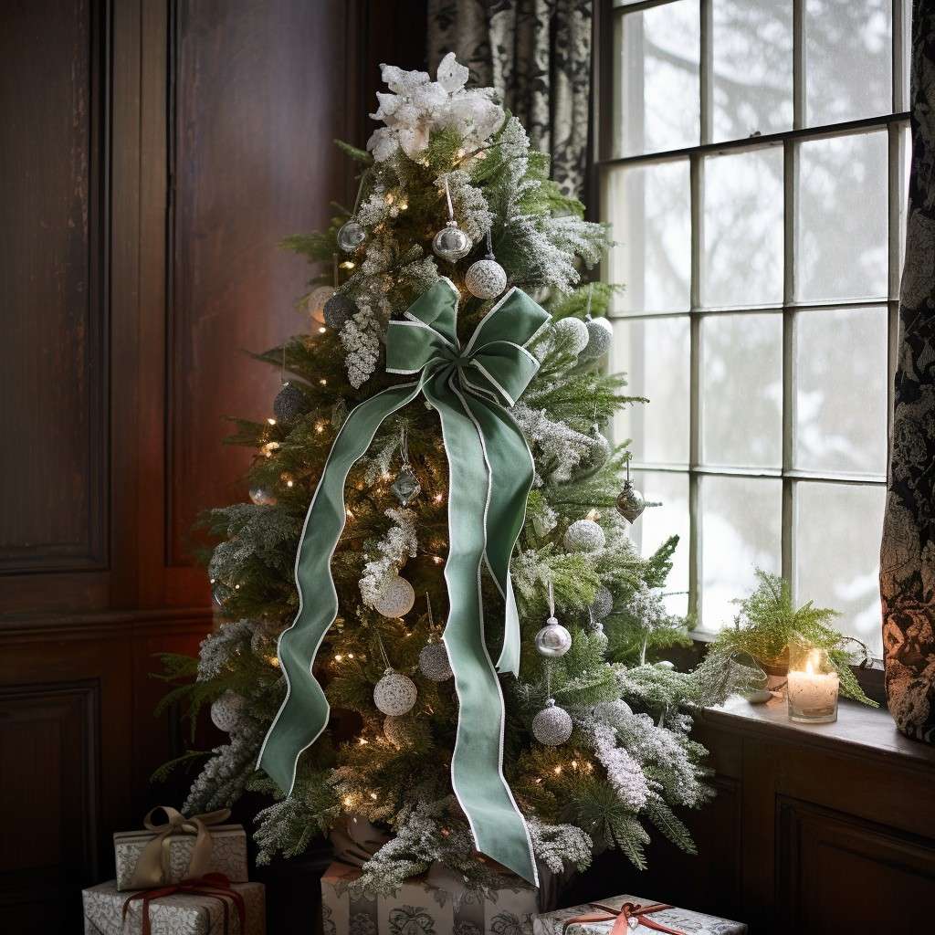 Bring the Icy Elegance from Christmas Themed Christmas Tree
