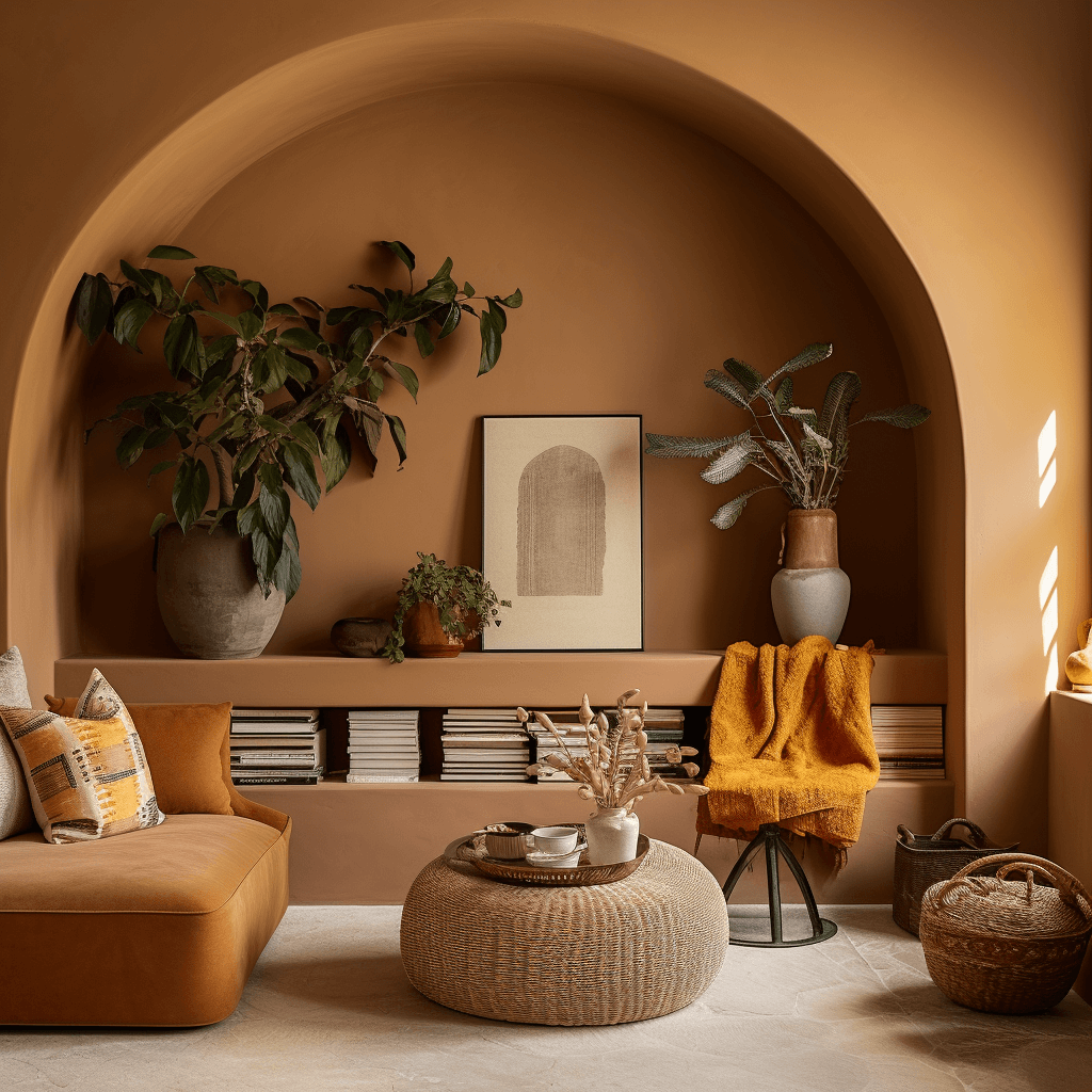 Carve Out A Cosy Arched Corner