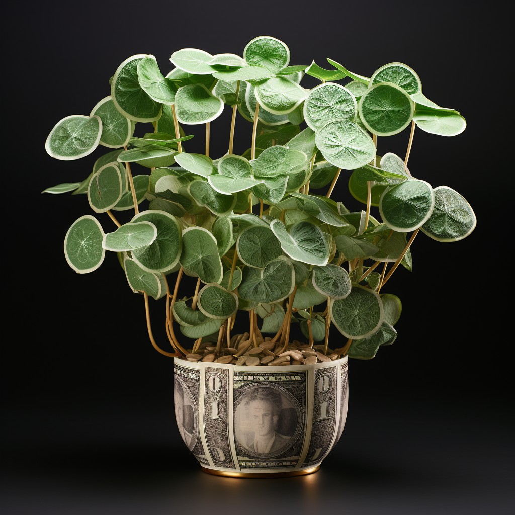 Chinese Money Plant- Big Indoor Plants