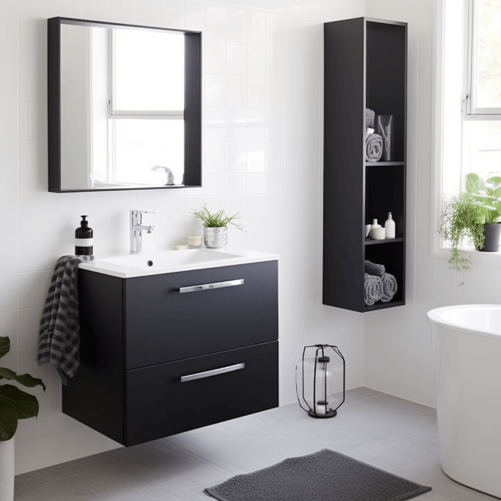Compact Vanities- Low Cost Bathroom Design Ideas