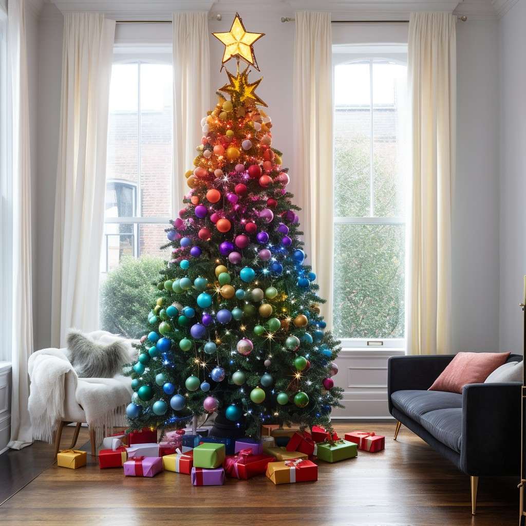 Cool Christmas Tree Themes and Colours Everywhere