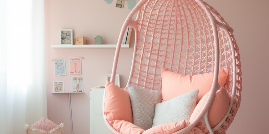 Girls Like to Swing room design for girls