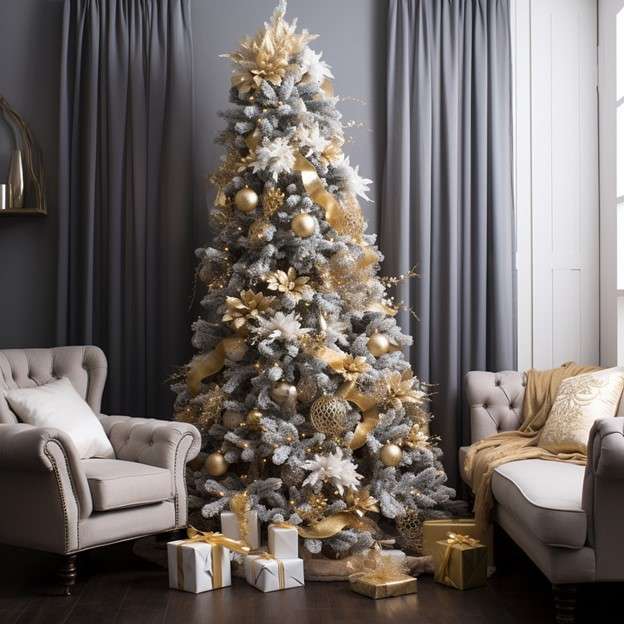 Glittery Galaxy Christmas Tree Ideas
